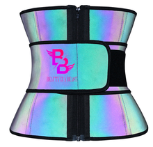 Load image into Gallery viewer, &quot;Boujee Bae&quot; Reflective Waist Trainer  (SALE!)
