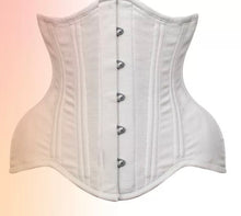 Load image into Gallery viewer, Short torso corset (White)
