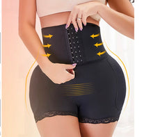 Load image into Gallery viewer, Padded hips compression Colombian faja (shorts)
